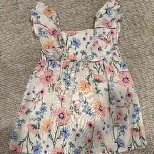 Floral Ruffle Spring Dress